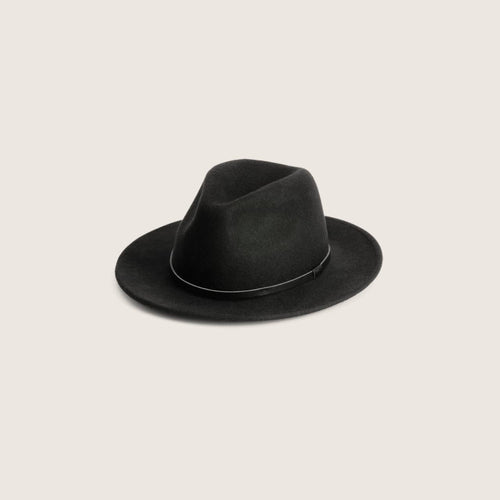 William Black Wool Fedora | Crushable Travel Hat