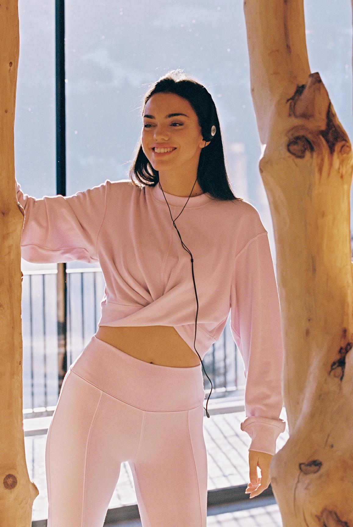 Twist Long Sleeve Top - Sakura