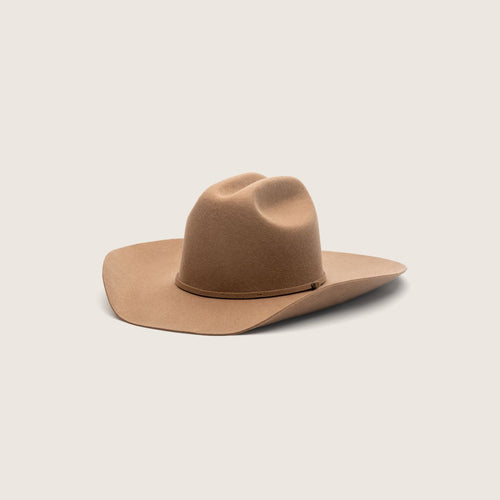 Buck Oak | Light Brown Felt Cowboy Hat