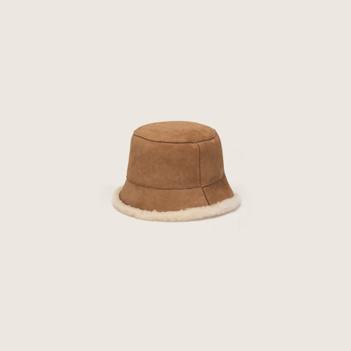 Little Teddy Chestnut | Kids UGG Bucket Hat