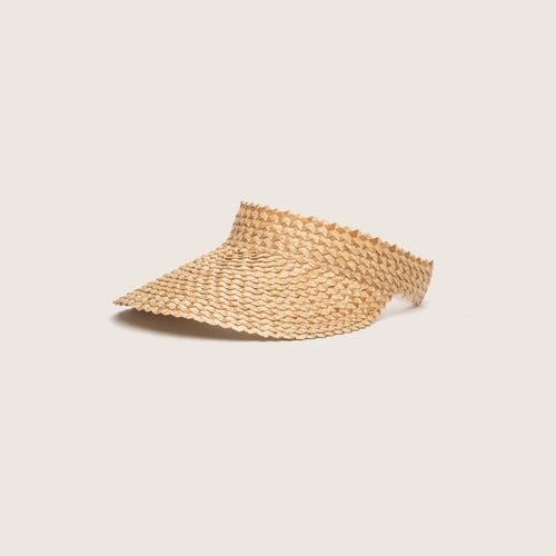 Ari Sand | Straw Visor Hat for Women