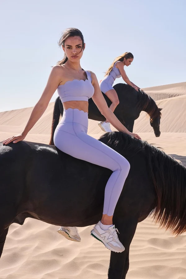 7/8 High-Waist Energy Legging -  Lavender Frost