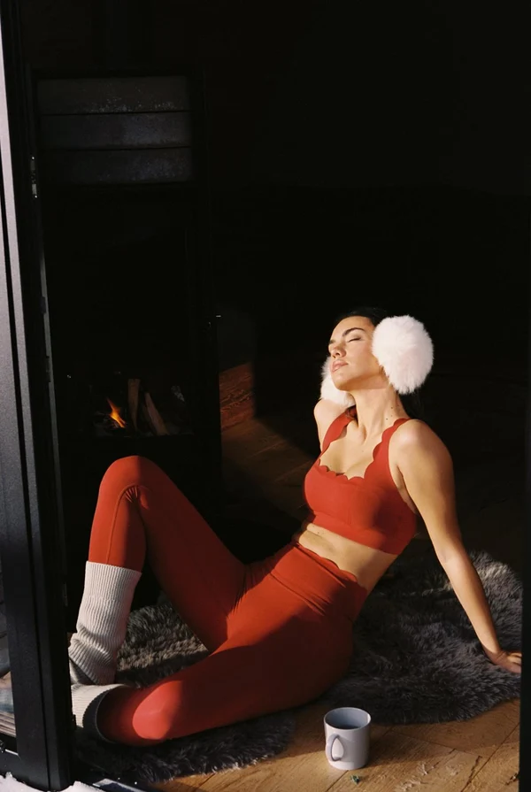 7/8 High-Waist Energy Legging - Fire Cracker