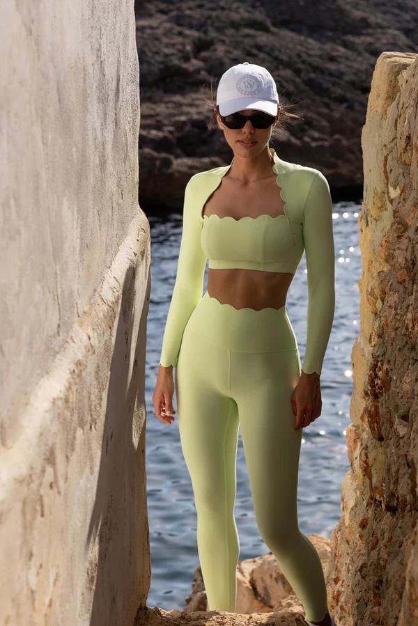7/8 High-Waist Energy Legging - Matcha