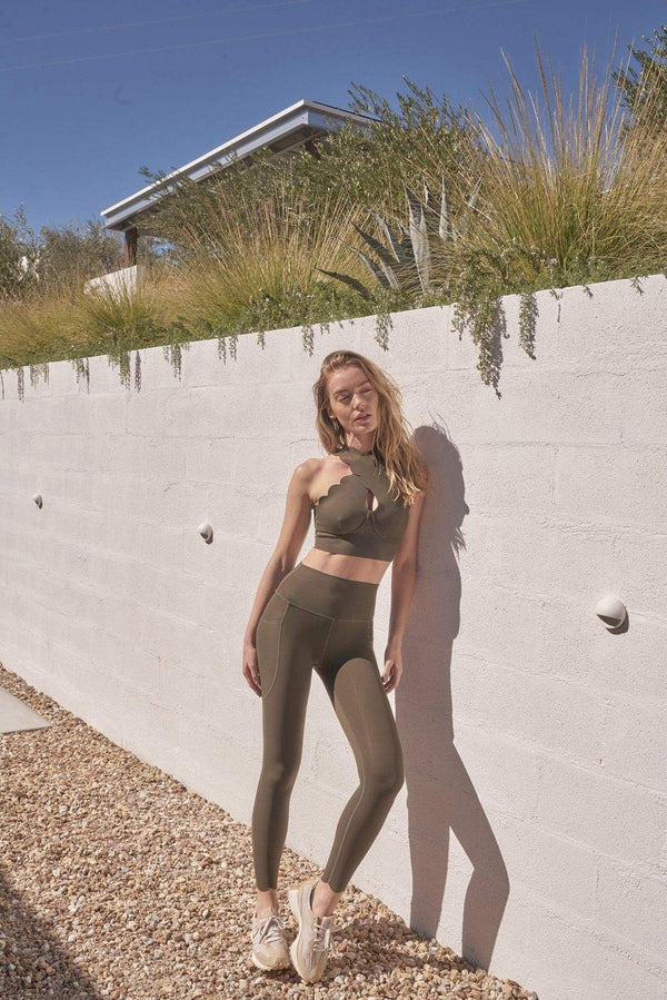 7/8 High-Waist Médano Legging - Forest