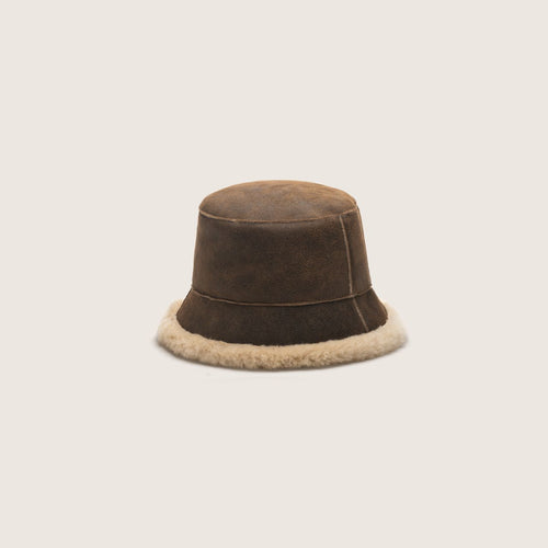 Teddy Brown | Wool UGG Bucket Hat