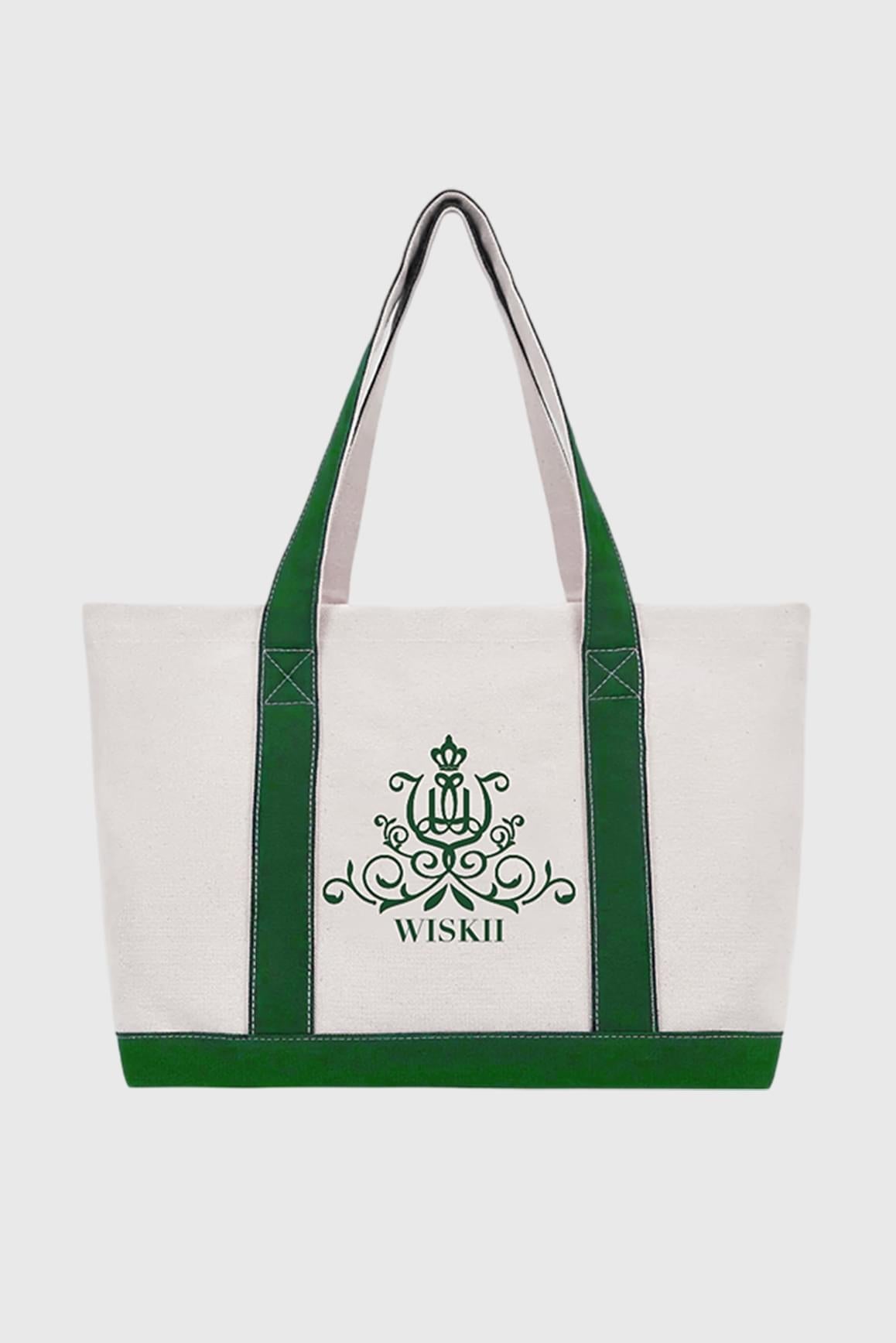 Clubhouse Canvas Tote Bag - Noble Green