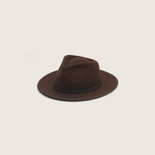 Calloway Brown | Wide-brim Fedora Hat