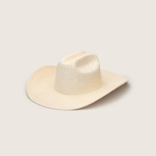 Buck Bone | White Straw Cowboy Hat