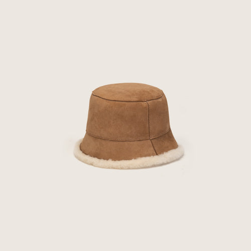 Teddy Chestnut Tan | Wool UGG Bucket Hat