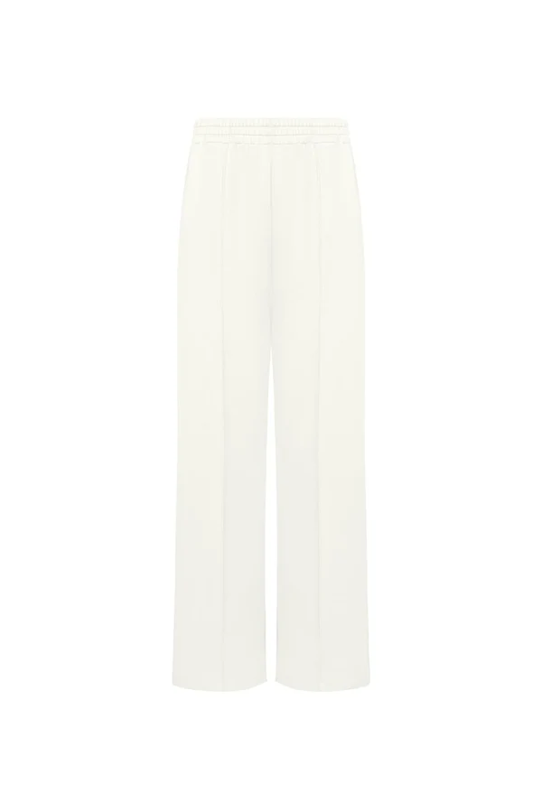 Ease Wide Leg Pant - Cream