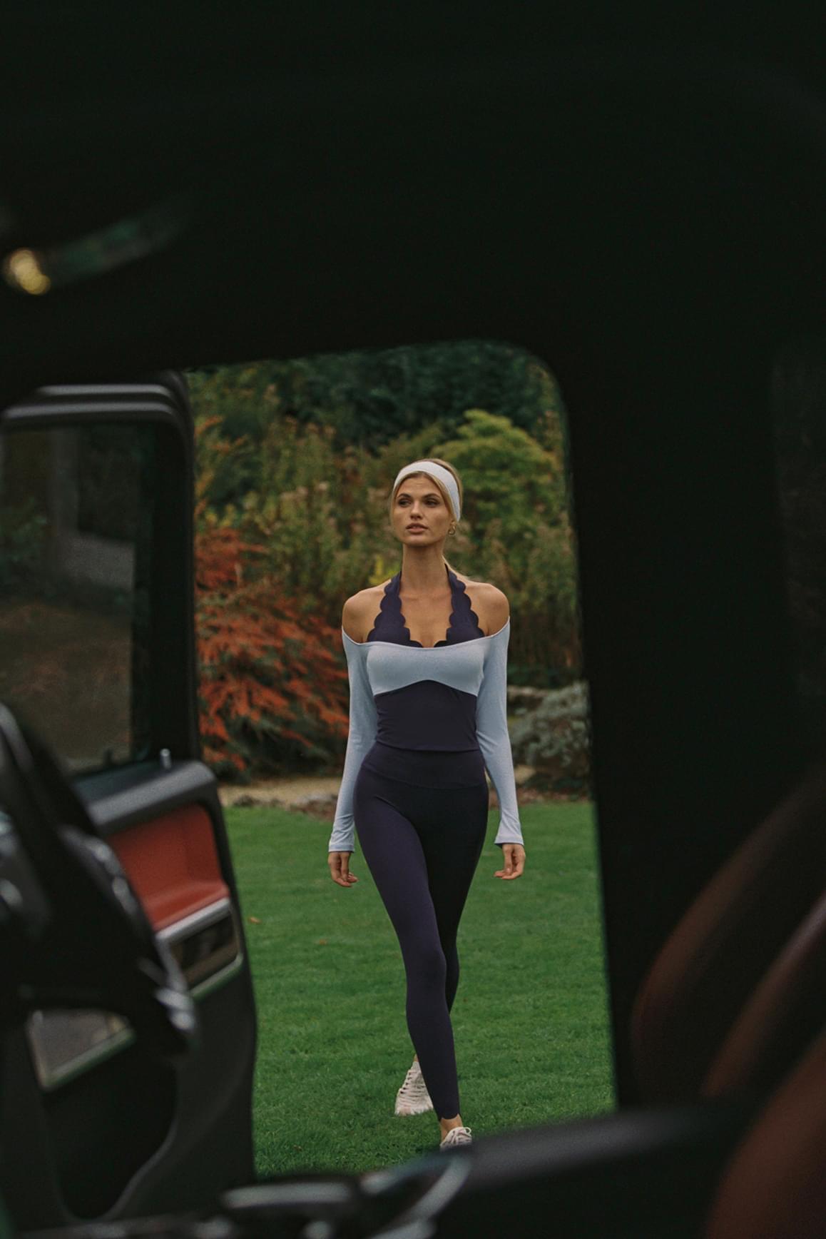 High-Waist Vigor Scrunch Legging - Midnight Blue