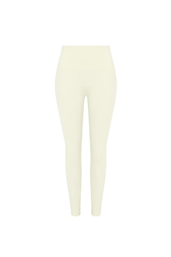 High-Waist Vigor Scrunch Legging - Oat Milk