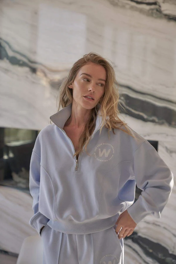 Leisure Half-zip Sweatshirt - Arctic Ice