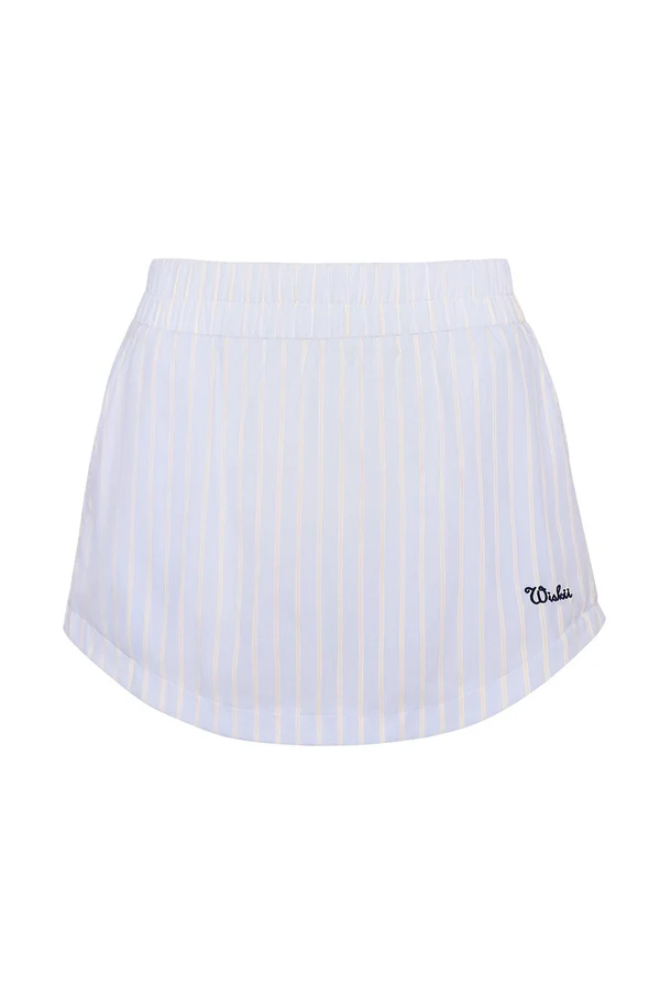 Stripe A-line Skirt - Venetian Glimmer