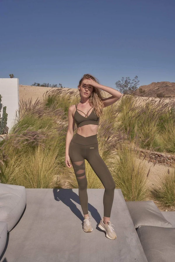 Training Mesh Legging - Forest