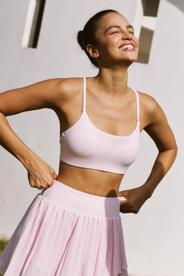 WISKII Stay Put Straps Bra - Ballet Blush